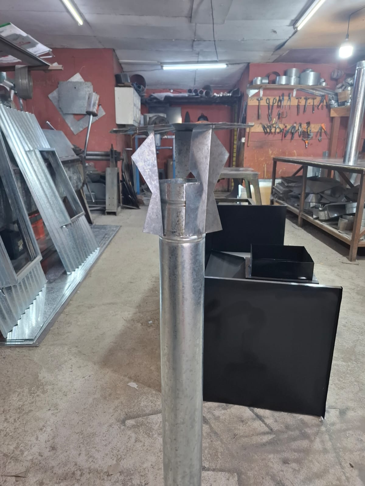 Gorro Chino Acero Galvanizado